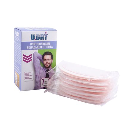 Ю ДРАЙ вкладыши для одежды от пота рМ 7 243₽