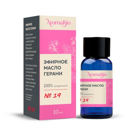 АромаБио масло эфирное герань 10мл 211₽
