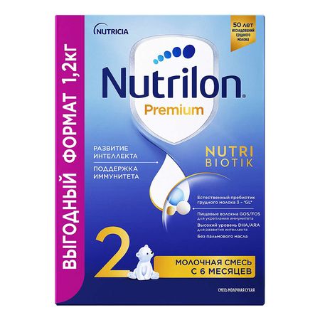 Нутрилон смесь молочная 2 Премиум 1200г 2149₽