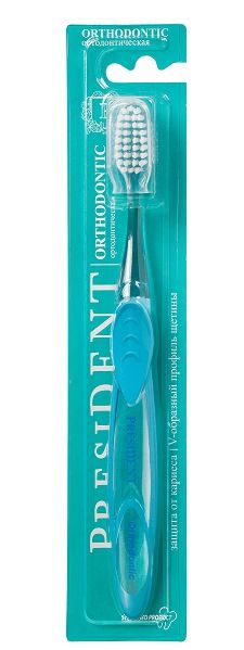 ПрезиДент щетка зубная ортодонтическая 258₽