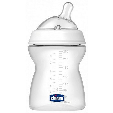 Чикко бутылочка Натурал Филинг 2мессилсоска с наклоном и флексорами 250мл 616₽