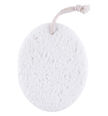 КВС Большой очищающий спонж для лица со шнуром 177₽