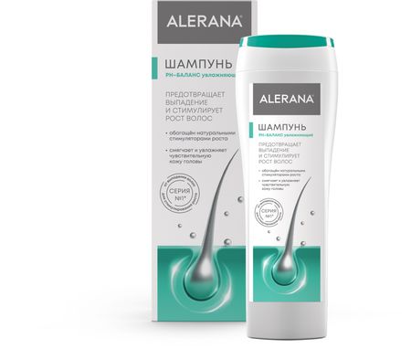 Алерана шампунь РН-баланс увлажн 250мл 589₽