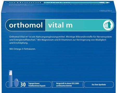Ортомол Витал Ф жидкость 20мл капс800мг 30 4994₽