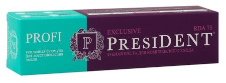 ПрезиДент Профи паста зубная Эксклюзив 50мл 341₽