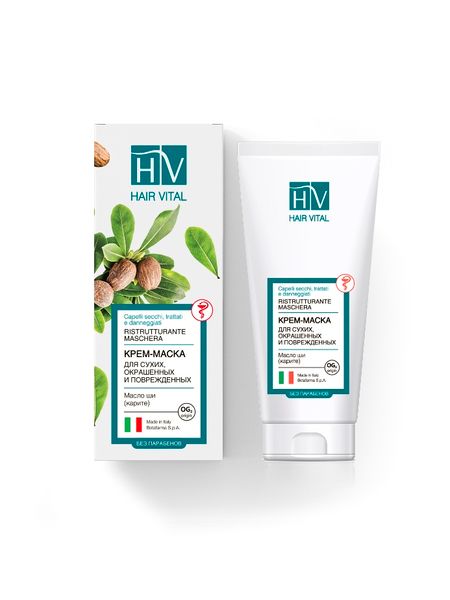 Хэйер Виталь крем-маска для поврежденных волос 150мл 626₽