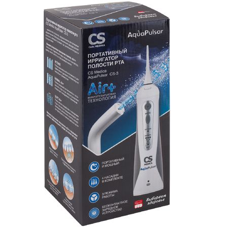 СиЭс Медика портативный ирригатор для полости рта Аква Пульсар CS-3 3625₽