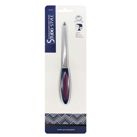 Ригла пилка для маникюра с прорезиненной ручкой 228₽