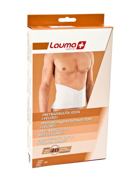 Лаума Велкро 105 пояс противорадикулитный р.2