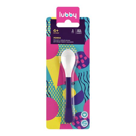 Лабби ложка с мягккончиком 4мес 14067 257₽