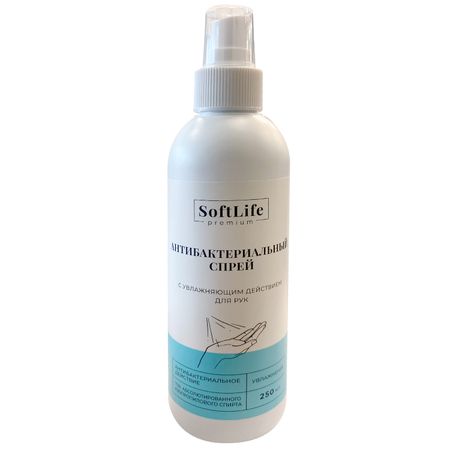 СофтЛайф премиум гель для рук антибактериальный с увлажняющим действием 250мл 505₽