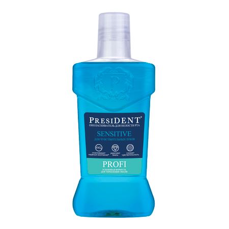 ПрезиДент Профи ополаскиватель для полости рта для чувствительных зубов 250мл 142₽