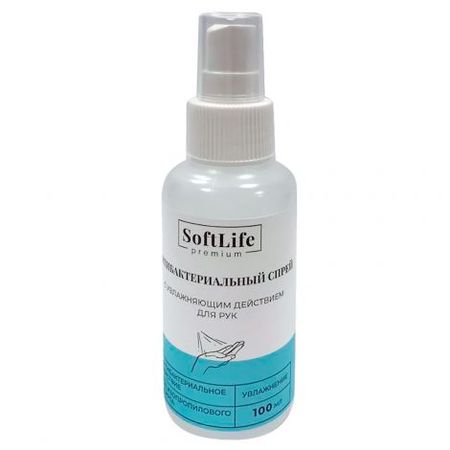 СофтЛайф спрей для рук антибактериальный с увлажняющим действием 100мл 51₽