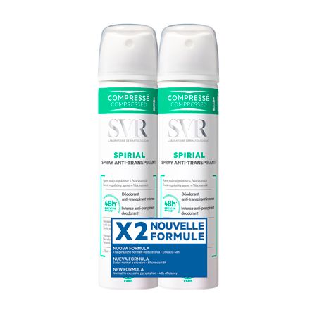 SVR SPIRIAL дезодорант-спрей антиперспирант 75мл 2 1552₽