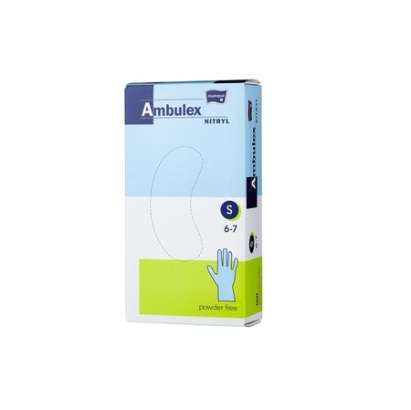 Ригла Амбулекс перчатки нитриловые смотровые рS 100 1044₽
