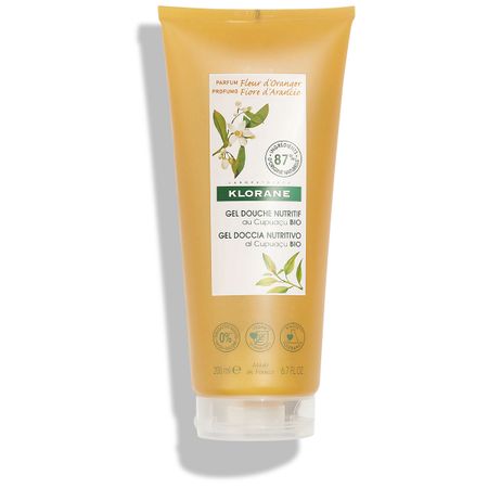 Клоран гель для душа питательный цветок апельсина с органическим маслом Купуасу 200мл 601₽