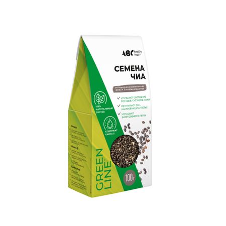 АВС хэлси фуд семена чиа 100г