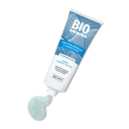 Биозон крем-гель для душа тонизирующий с голубой глиной 250мл 115₽