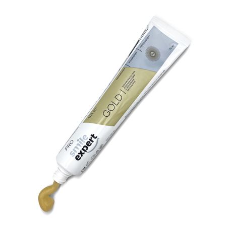 Смайл Эксперт ПРО ГОЛД зубная паста-гель отбеливающая с золотыми частицами 75 мл 84₽