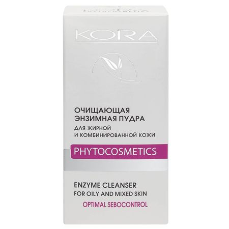 Кора пудра очищающая энзимная для жирной и комб кожи 100мл 315₽