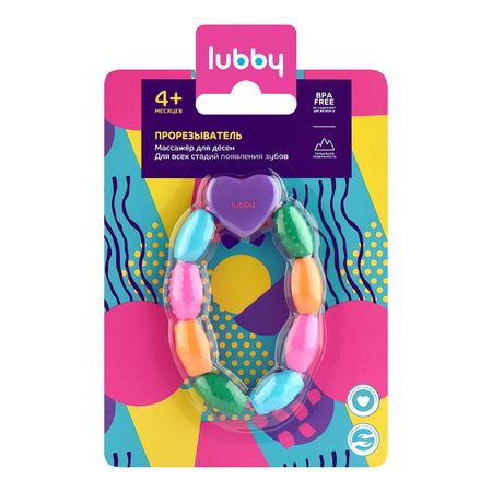 Лабби прорезыватель браслет 4 мес 20468 18 322₽
