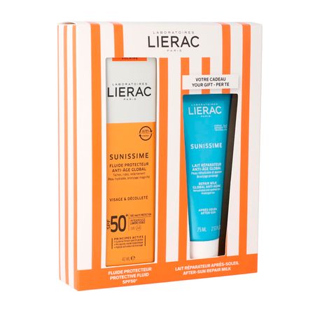 Лиерак Саниссим флюид солнцезащ анти-аж глобаль SPF50 40млмолочко восст анти-аж глобаль 75мл LL22000P01390 2775₽