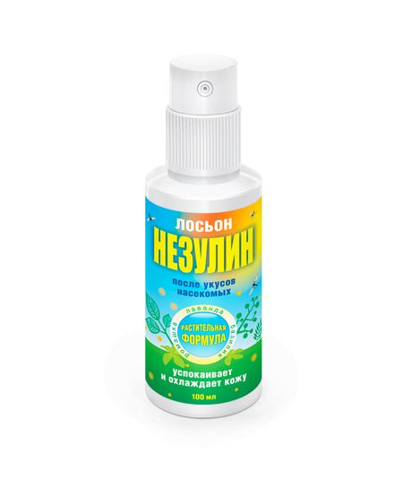 Незулин лосьон после укусов насекомых 100мл 269₽