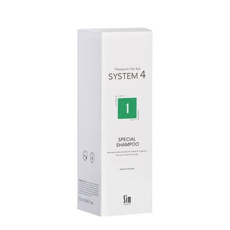 Система 4 шампунь 1 терапевтический для норм жирнволос 250мл 1075₽