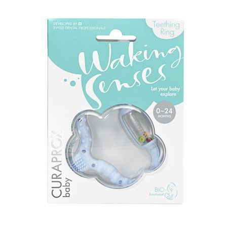 Курапрокс Бэби массажер для десен для детей голубой 3418₽