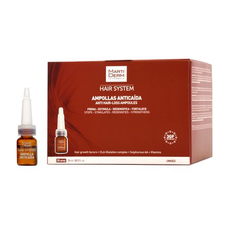 Martiderm HAIR SYSTEM ампулы против выпадения волос 3мл 28 8088₽