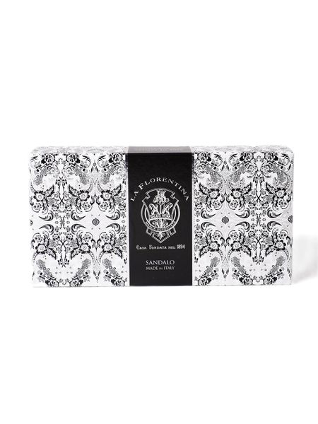 Ла Флорентина набор мыла дамасское кружево сандал 150г 3 1750₽