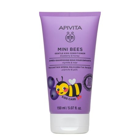 Апивита Маленькие пчёлки Детский нежный кондиционер для волос с Черникой и Мёдом 150мл 990₽
