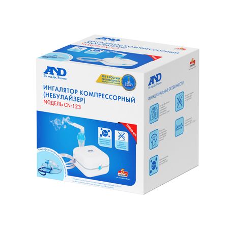 Эй энд Ди ингалятор CN-123 компрессорный небулайзер 2038₽