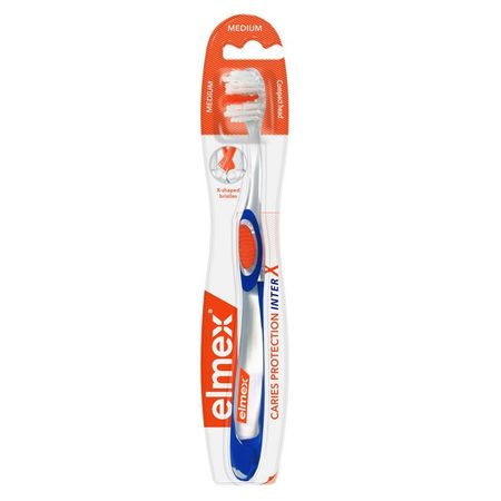 Элмекс щетка зубная Защита от кариеса средняя 358₽