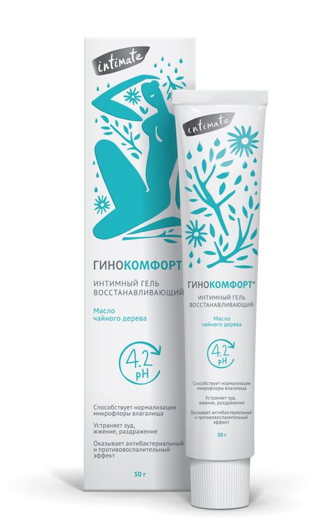 Гинокомфорт гель восстанавливающий 50г 799₽
