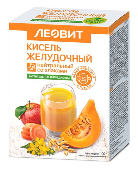 Леовит кисель Желудочный нейтральный 5 225₽