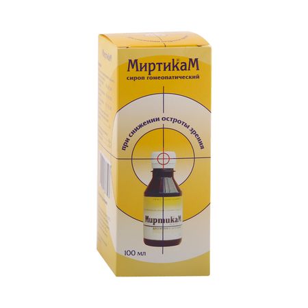 Миртикам сироп 100мл 267₽
