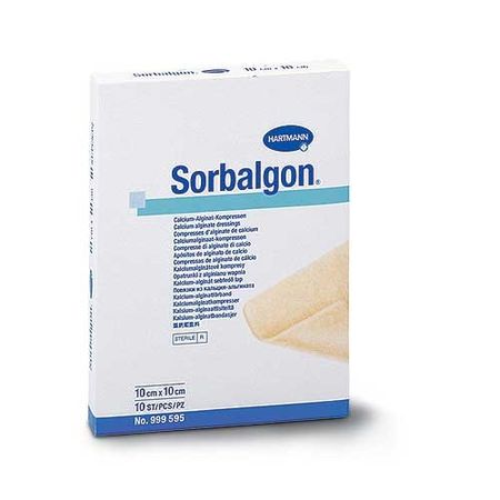 Сорбалгон повязка стерильная кальций-альгинат 10х10см 4092₽