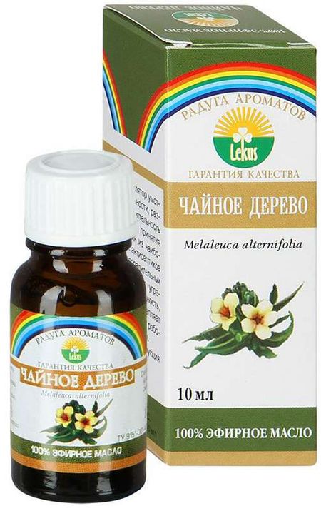 Лекус масло эфирное чайное дерево 10мл 235₽