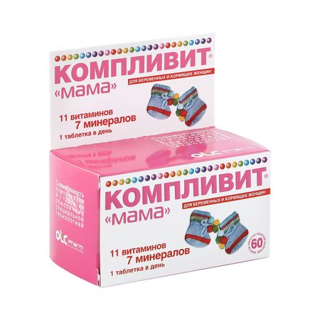 Компливит Мама таб 60 397₽