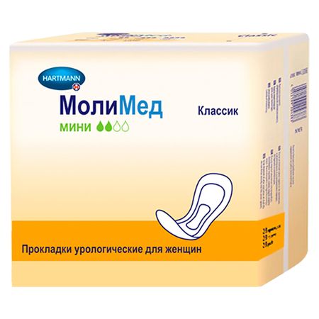 Молимед прокладки Классик мини F для женщин впит 2 кап 28 1685307 351₽