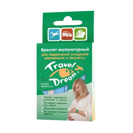 Трэвел Дрим браслет акупунктурный д беременных 2 733₽