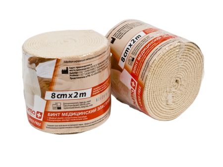 Лаума бинт эластичный 2мх8см 719₽