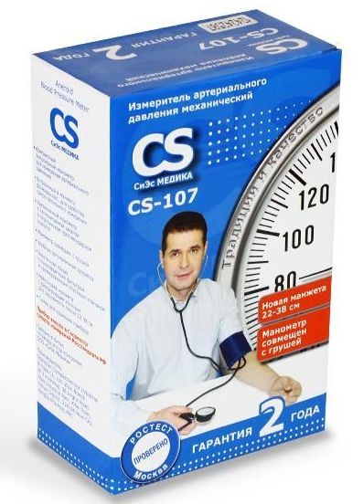 СиЭс Медика тонометр CS-107 механический 2482₽