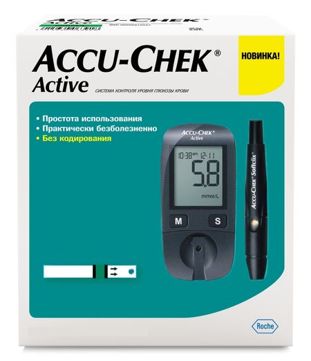 Акку-Чек глюкометр Актив