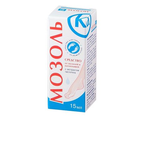 Мозолька средство для ног против мозолей натоптышей 15мл 224₽