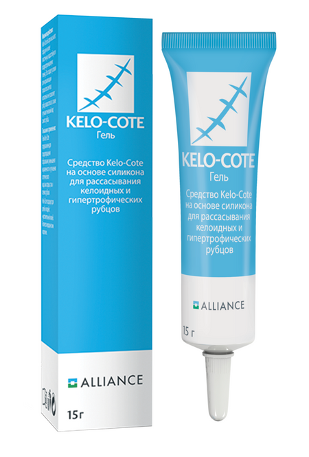 Кело Коут гель для рассасывания рубцов 15г 2784₽