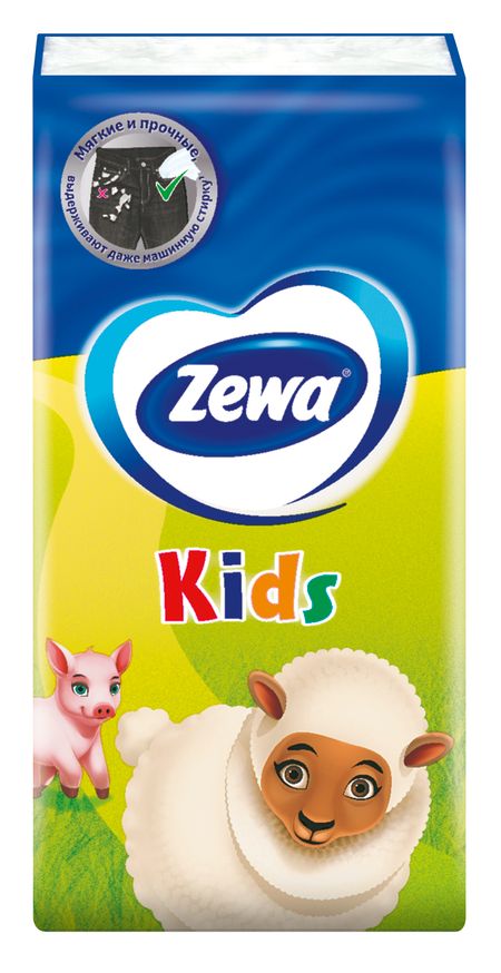 Зева платки носовые для детей 10х10 228₽