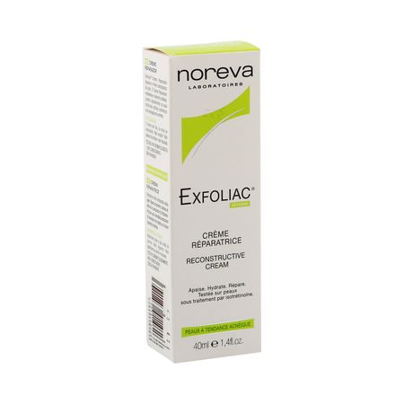 Noreva Exfoliac крем для лица восстанавливающий 40мл 1663₽