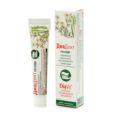 ДиаДент паста зубная Регуляр 50мл 226₽